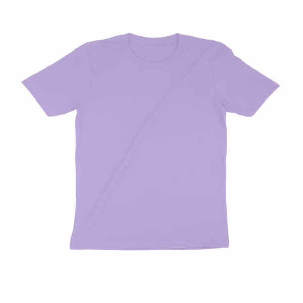 Iris Lavender Crew Neck Basic Tee