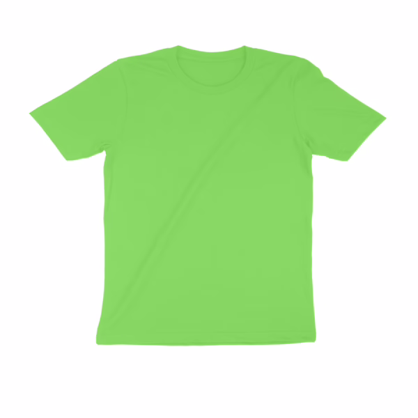 Liril Green Crew Neck Basic Tee