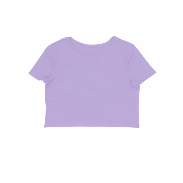 Iris Lavender Women's Crop Top